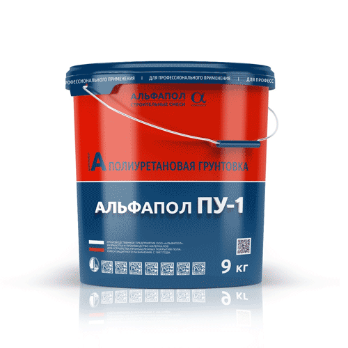 АЛЬФАПОЛ ПУ-1: однокомпонентная полиуретановая грунтовка-пропитка для бетонных оснований